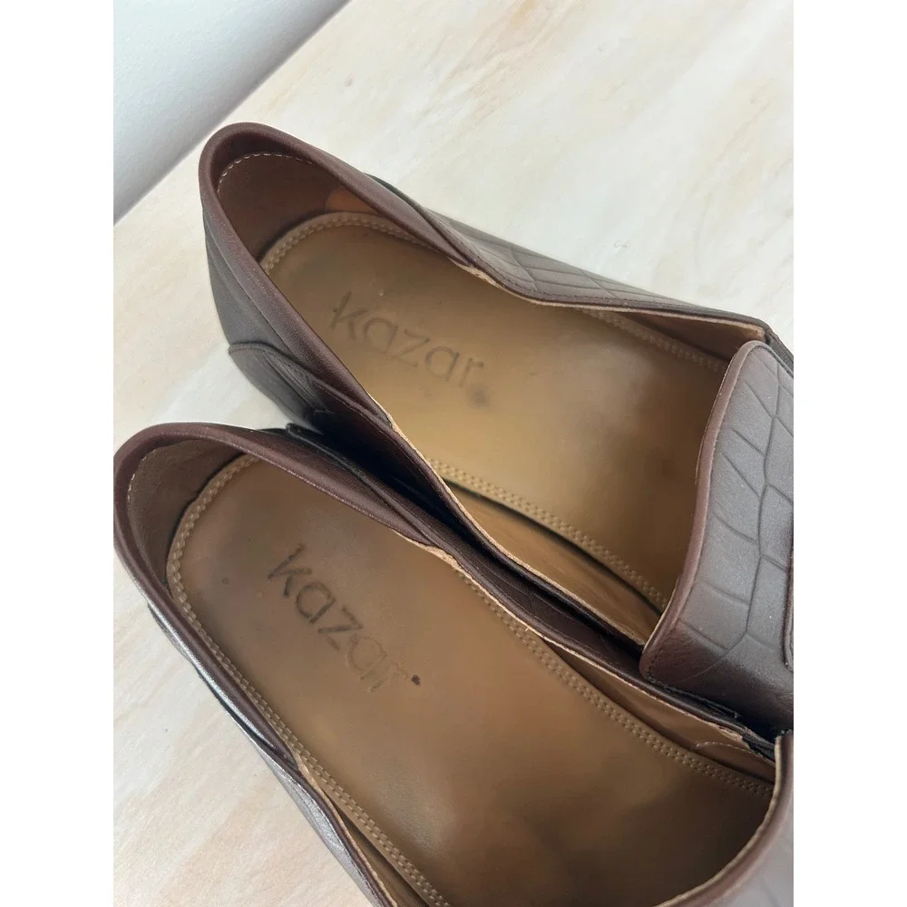 Kazar brown leather